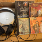 Sony Walkman sekä kuulokkeet ja cd-levyt jotka toimivia - pikkukuva 1