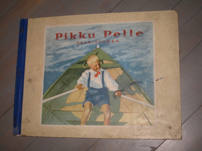 PIKKU PELLE SAARISTOSSA,  kuvakirja vuodelta 1926