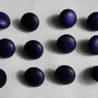 Kanta NAPPI, matta pinta, väri aubergine Ø13mm, 13kpl. - pikkukuva 2