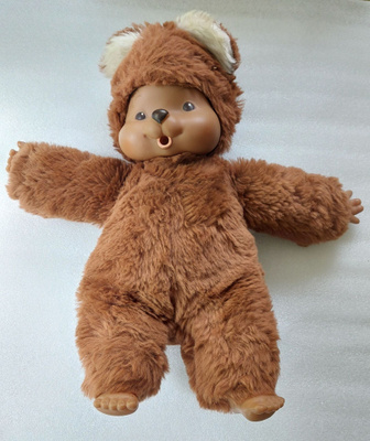Vintage Monchhichi 'Tobby Bear'!