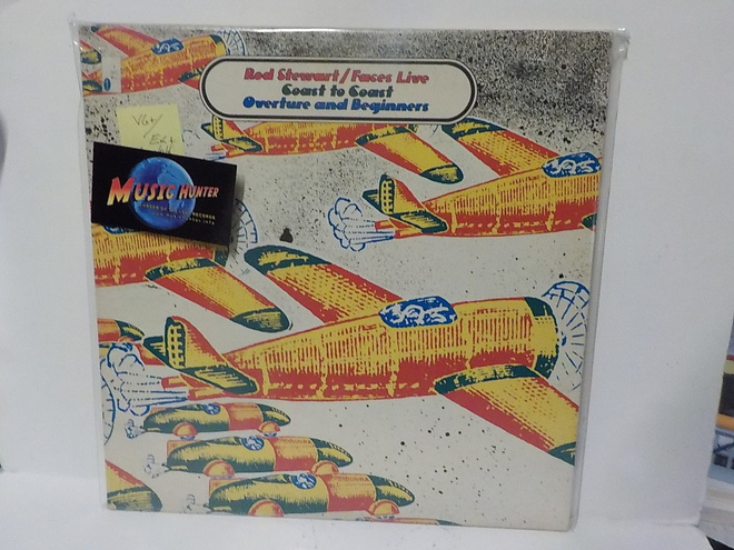 ROD STEWART/ FACES LIVE - COAST TO COAST... VG+/EX+ LP