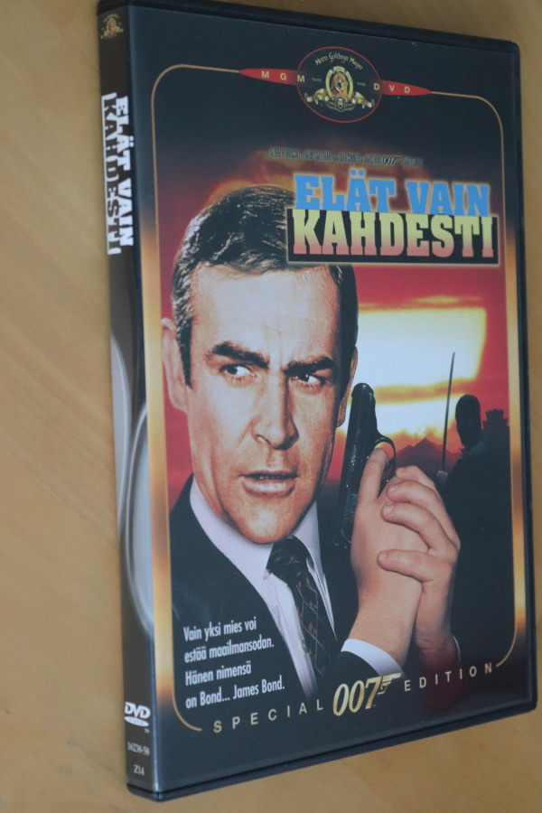 DVD Elät vain kahdesti ( 1967 James Bond 007 )