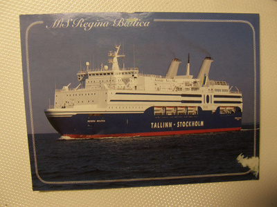 m/s REGINA BALTICA / Tallinn-Stockholm  kulk -99