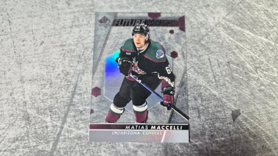 Matias Maccelli 2022-23 SP Authentic Future Watch Acetate