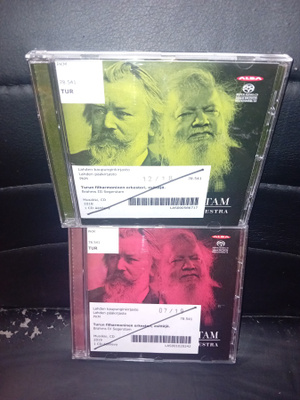 2 kpl SACD BRAHMS III - IV SEGERSTAM ( SIS POSTIKULU )