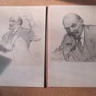 CCCP: V.I. Lenin - kahdeksan piirrospostikorttia - pikkukuva 2