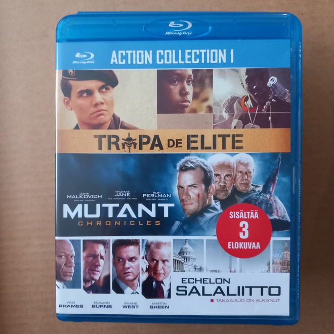Action collection 1 Suomi blu-ray
