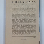 Ilmari Eskola : Kolme kunniaa - pikkukuva 2