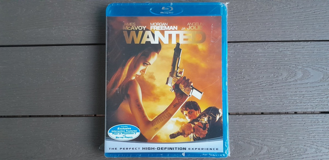 BD: Wanted (James McAvoy, Morgan Freeman, Angelina Jolie
