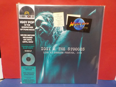 IGGY & THE STOOGES - LIVE AT LOKERSE FEESTEN 2005 UUSI LP