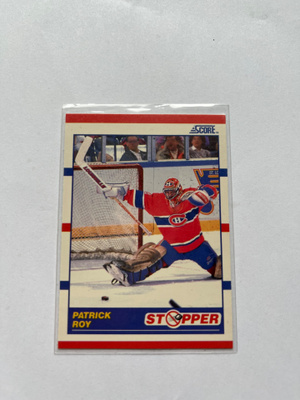 1990-91 Score USA Patrick Roy #344