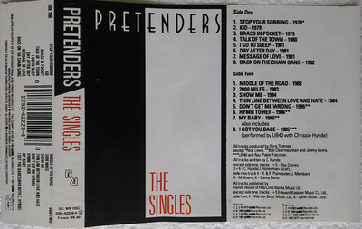 Pretenders – The Singles C-kasetti