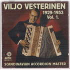 Viljo Vesterinen - Scandinavian accordion master vol.1 - CD - pikkukuva 1