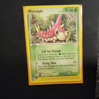 Wurmple #81 Pokemon Dragon card
