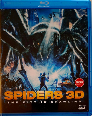 SPIDERS 3D BLU-RAY