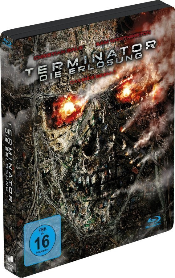 Terminator Salvation - Saksa Steelbook - Blu-Ray