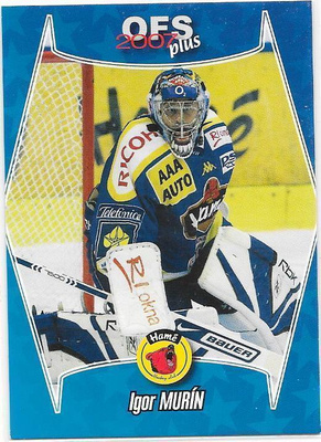 2006-07 OFS Prumer #P02 Igor Murin HC Zlin SLOVAKIA MV