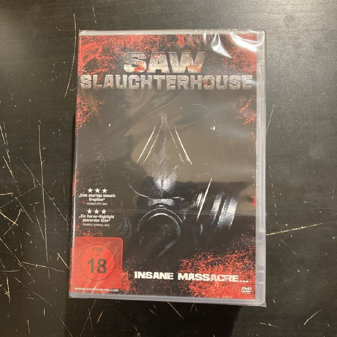 Saw Slaughterhouse (2013) DVD (UUSI)