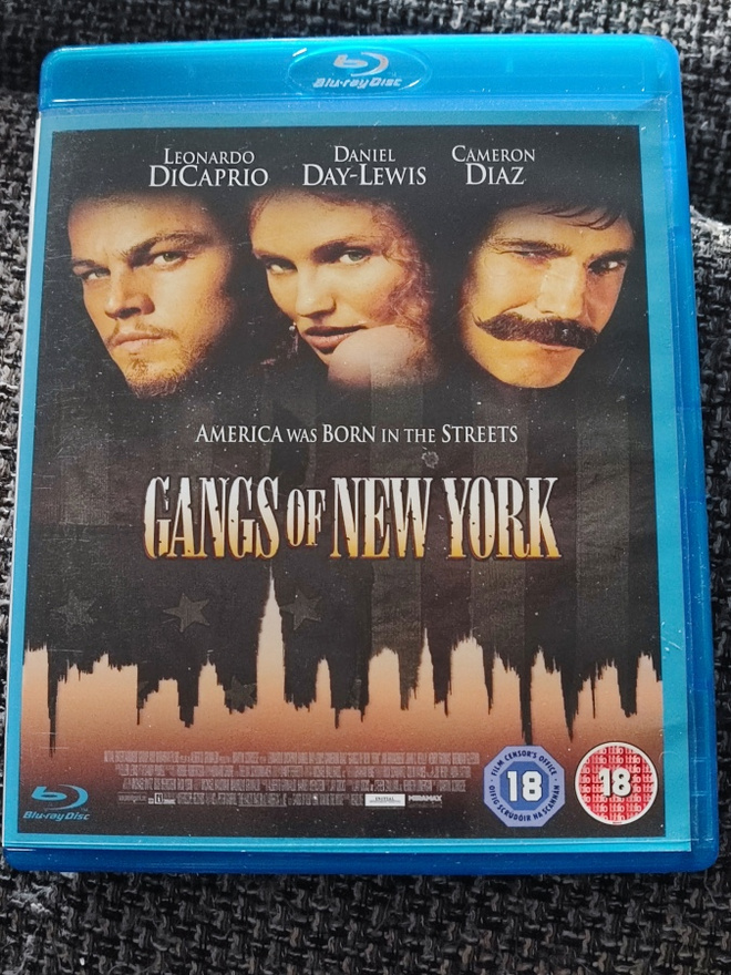 Gangs of New York BLU-RAY Scorsese