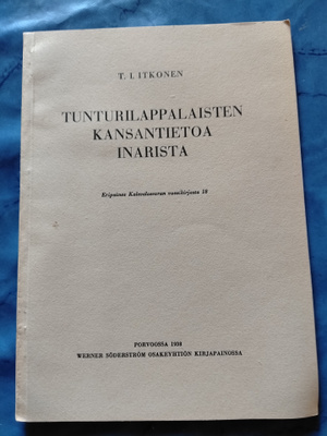 t l itkonen tunturilappalaisten kansantietoa inarista