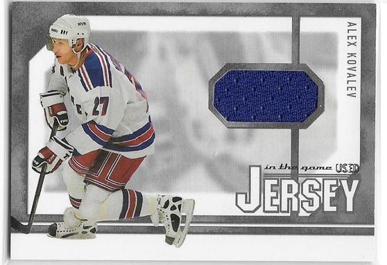 2003-04 In The Game-Used - Jersey - 4,00 € / kpl