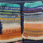 Alina´s Handmade käsin virkatut kämmekkäät moniväri - pikkukuva 2