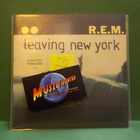 R.E.M. - LEAVING NEW YORK M-/M- PICTURE VINYL 7" - pikkukuva 1