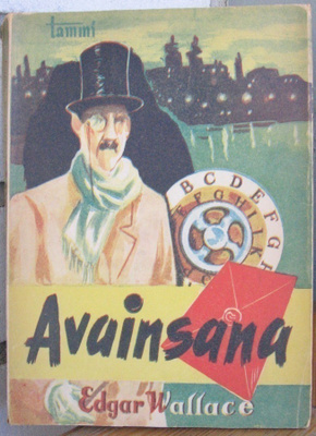 Edgar Wallace: Avainsana, Tammi 1945. 169 s.