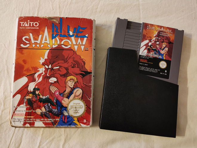 NES Blue Shadow (SCN, Boxed)