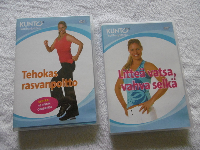 TEHOKAS RASVANPOLTTO / 2 X DVD - kotiharjoittelu