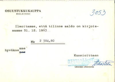 FIRMAKORTTI KESTOPÄÄLLYSTE HELSINKI