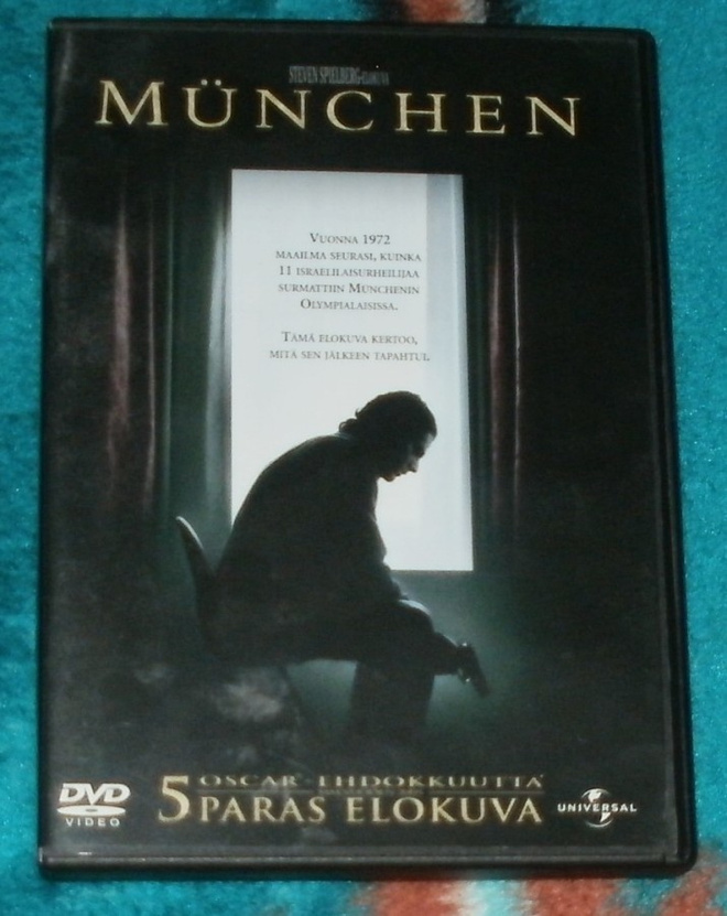 MUNCHEN ~ Steven Spielberg ~ DVD naarmuton
