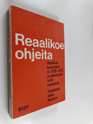 Jouko Haavisto : Reaalikoeohjeita : reaalikoekysymykset v...