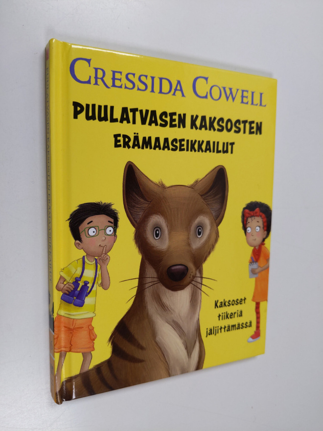 Cressida Cowell : Puulatvasen kaksosten erämaaseikkailut ...