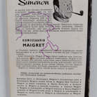 Georges Simenon : Maigret muistelee : komissaario Maigret... - pikkukuva 2