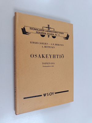 Allan Huttunen : Osakeyhtiö 2 : 1. nide