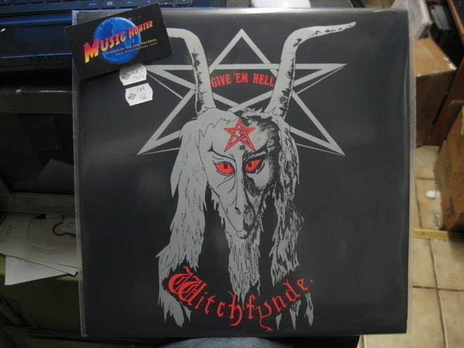WITCHFYNDE - GIVE EM HELL - ITALIA 2007 UUSI LP
