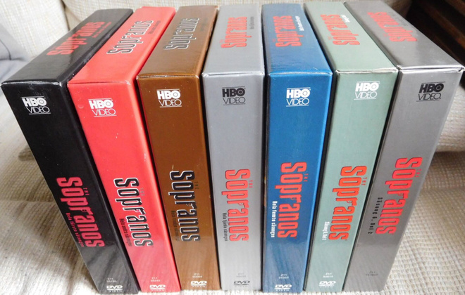 Sopranos kausi 1-6 [28x DVD] * KOKO SARJA! *