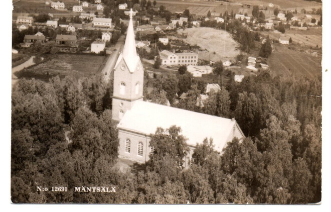 Mäntsälä: Kirkko (Tmi Karhumäki n:o  12691mv)