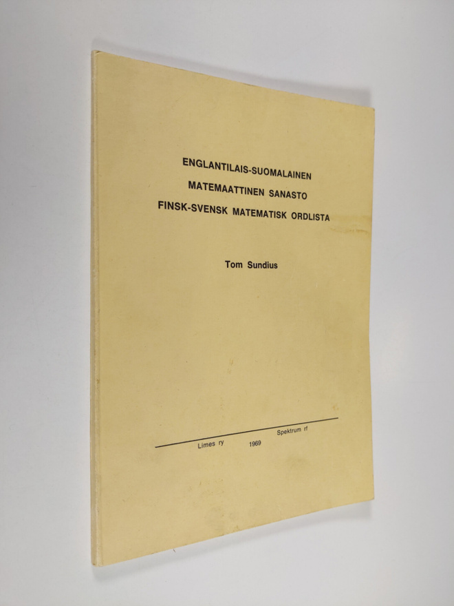 Tom Robert Sundius : Englantilais-suomalainen matemaattin...