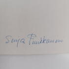 Senja Puukkoniemi : Runoja (signeerattu) - pikkukuva 3