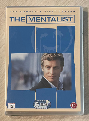Mentalist: Kausi 1 (6DVD) Simon Baker (UUSI)