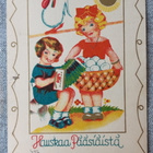 Vanha pääsiäiskortti v. 1942, rivileima Lantula - pikkukuva 2