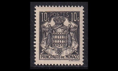 Monaco 220 ** Käyttösarja vaakuna 10 C (1940)