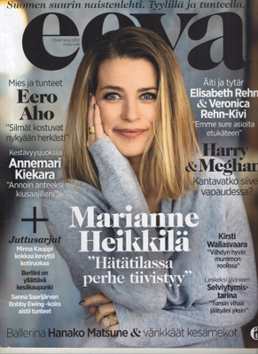 Eeva n:o 5 2020 Marianne. Annemari. Eero. Harry & Meghan.
