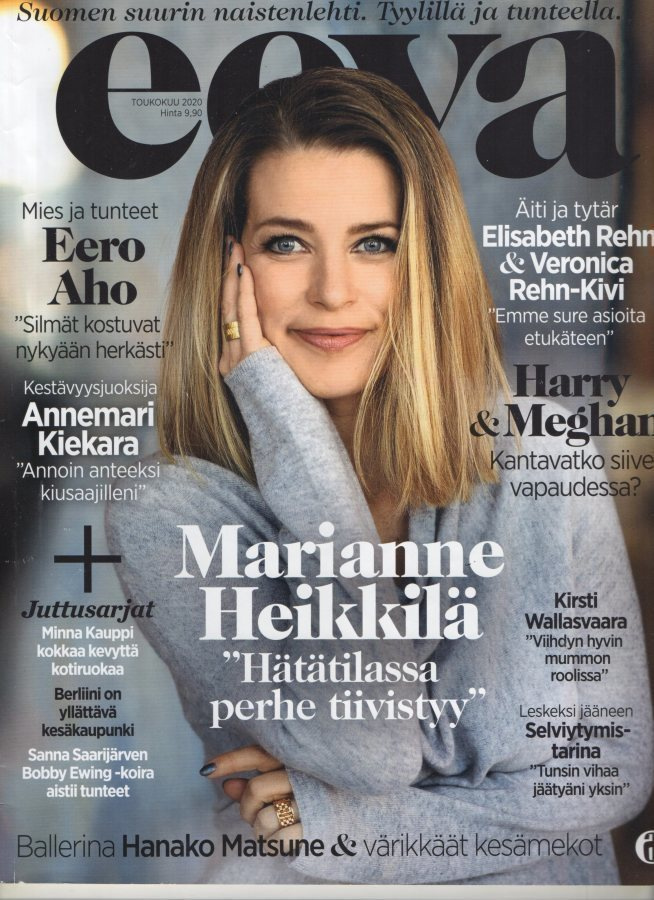 Eeva n:o 5 2020 Marianne. Annemari. Eero. Harry & Meghan.