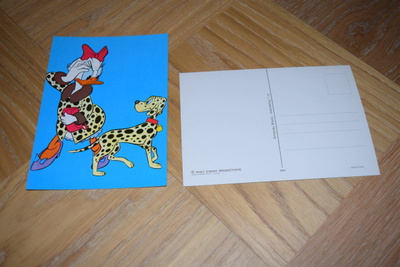 postikortti Disney iines ankka