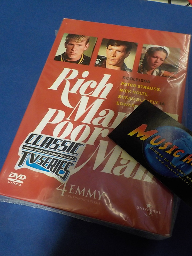 RICH MAN, POOR MAN SUOMI PAINOS 3DVD BOKSI (W)