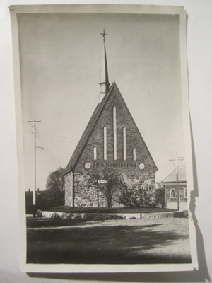 VANHA Signeerattu Valokuva Mikkeli 1929  Alkup.Mallikappale