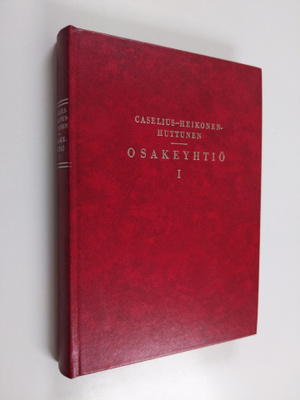 Ilmari Caselius : Osakeyhtiö 1 : edellinen osa